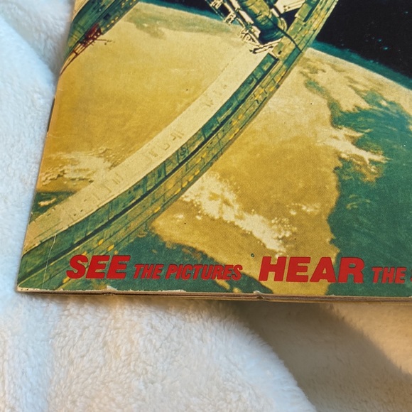 Vintage 2001 A SPACE ODYSSEY - CHILDREN’S KID STUFF BOOK / RECORD # DBR-250 1984 - Picture 8 of 9